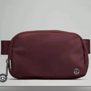 NWOT Lululemon Everywhere Belt Bag Red Merlot 1L
